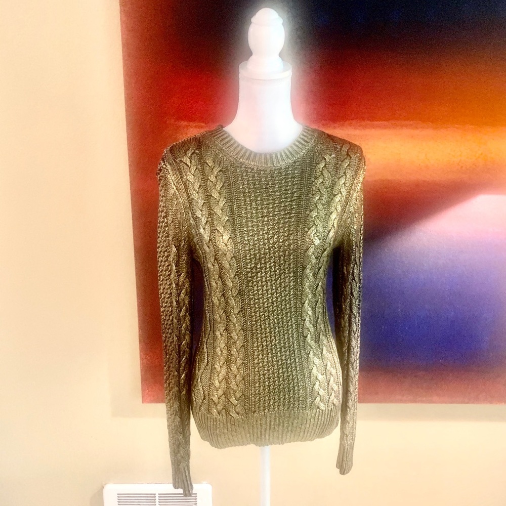 Michael Kors Gold Sweater